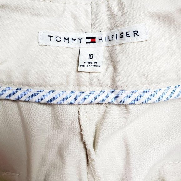 Tommy Hilfiger Shorts Tommy Hilfiger Womens Khaki Beige Bermuda Short Poshmark